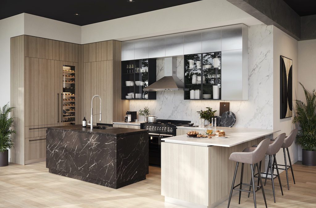 Pedini Miami’s Cucina Armonia Nera Project Embodied Through mr. alex TATE Design Collaboration