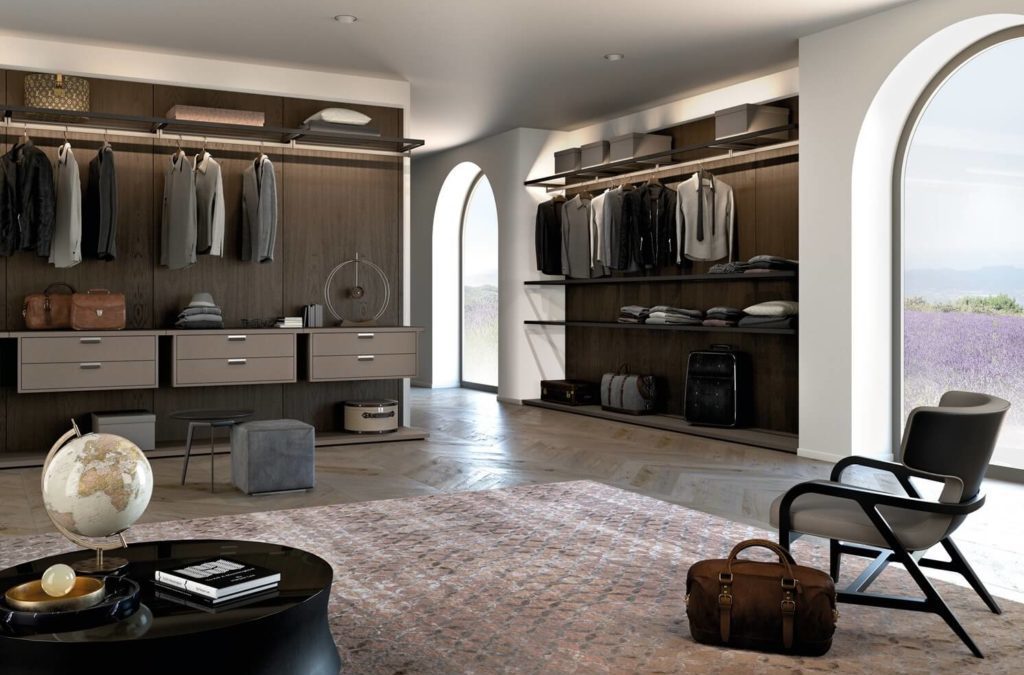 Modern Walk-In Closet Design Ideas