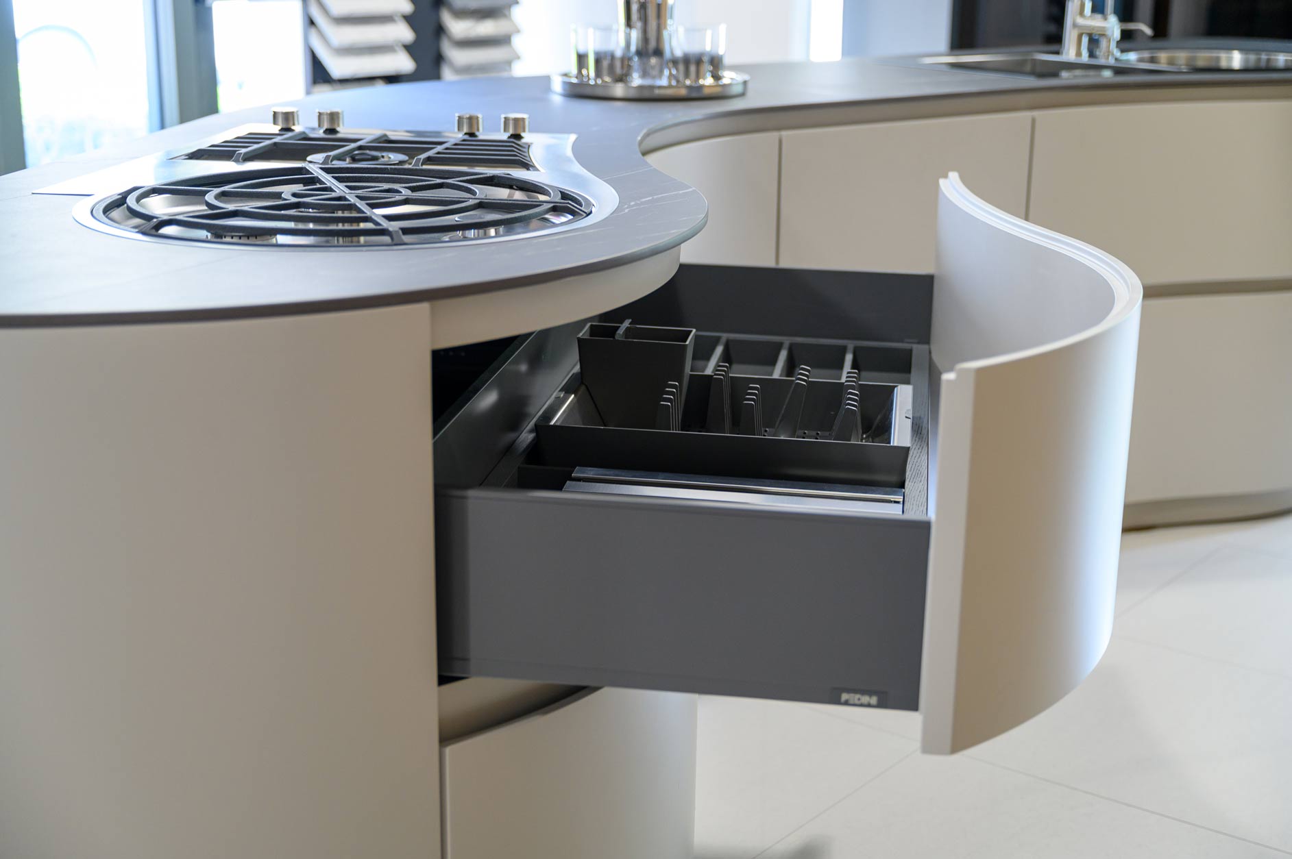 Accents for modern kitchen design