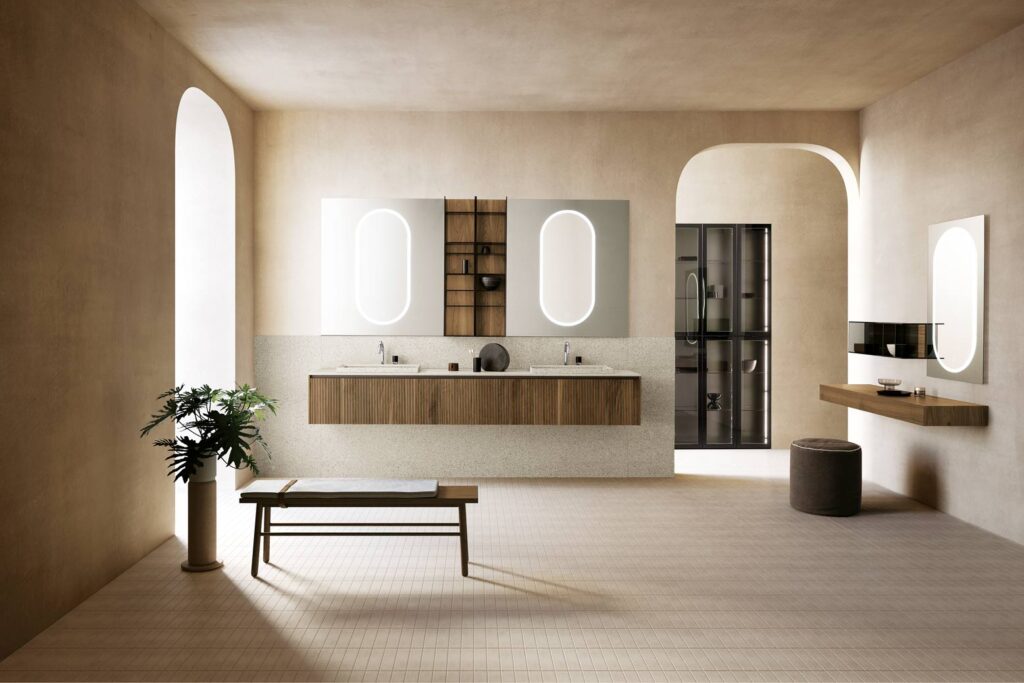 Tulle Cannettato Luxury Bathroom